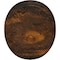 Ekena Millwork Madrid Ceiling Medallion, Hand-Painted Rust, 24 3/4"W x 12 1/2"H x 1 3/4"P CM24X12MARUS - alternate 2